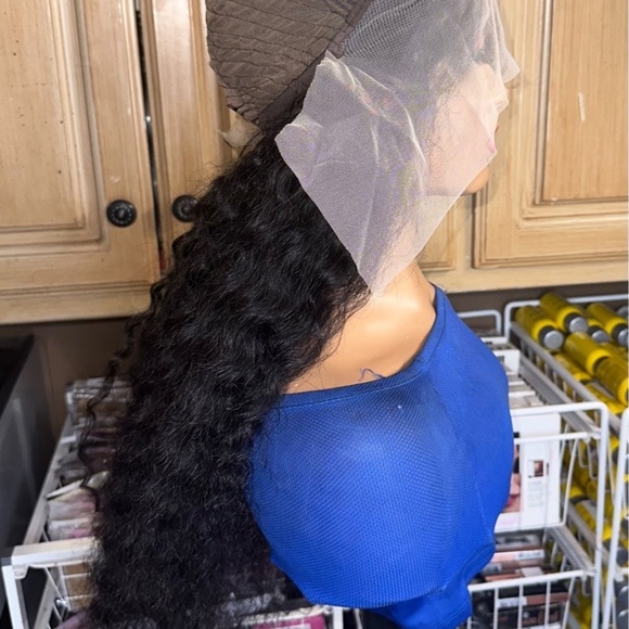 ❤️NEW ❤️100% Human Hair HD Lace Front Wig 30” Density 180 MEDIUM TO LARGE HEAD - Picture 11 of 11